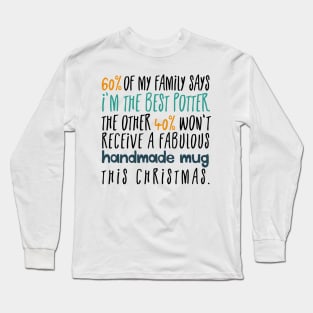 Christmas handmade mug Long Sleeve T-Shirt